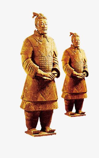兵马俑素材免抠