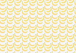 矢量香蕉底纹免抠