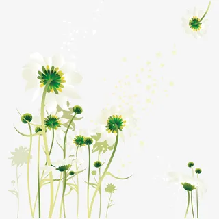 春天清新花免抠