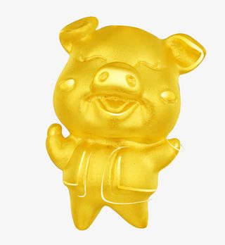 年猪年大吉金猪庆新春免抠