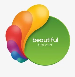 绚丽多彩对话框免抠