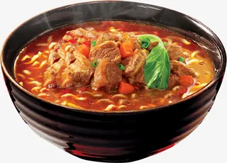 大碗红烧牛肉面免抠