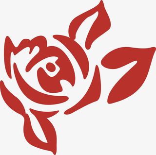 矢量红色玫瑰花免抠