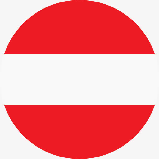 奥地利国旗欧洲国家的国旗免抠