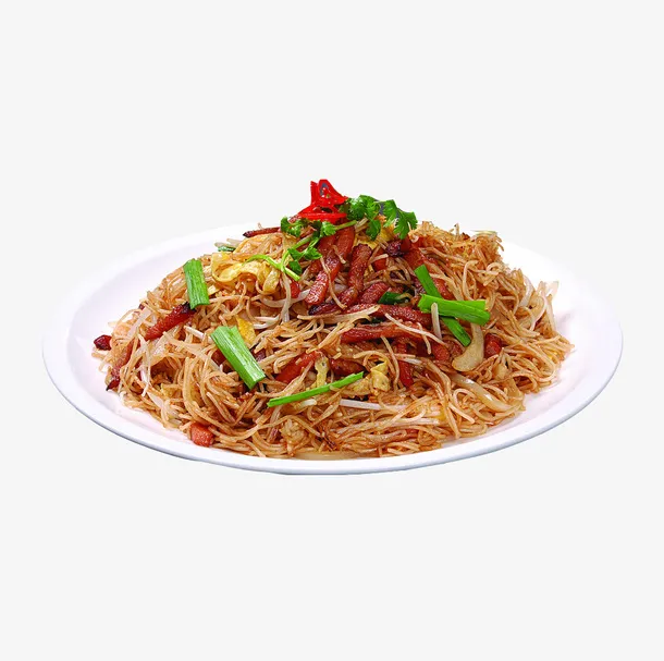 产品实物食物炒米线免抠装饰生活用品元素