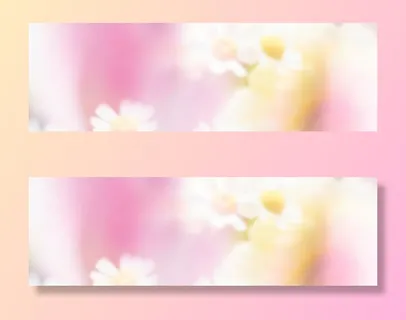 粉色花瓣暖色系背景免抠