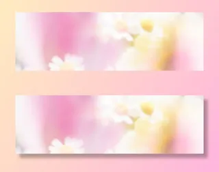 粉色花瓣暖色系背景免抠