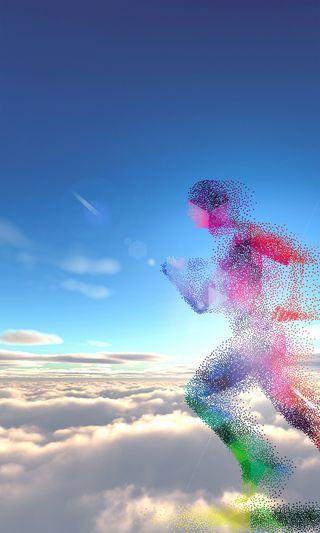 创意招聘通用展板背景素材高清