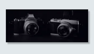 简约时尚大气相机banner高清