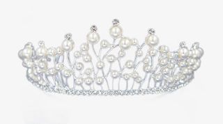 虹帘2016新款新娘头饰大皇冠免抠