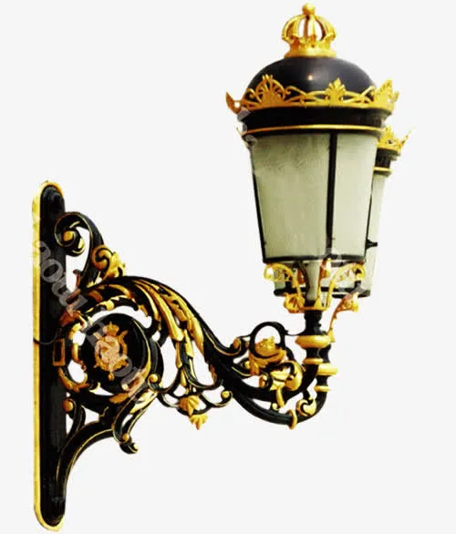 欧式壁灯免抠
