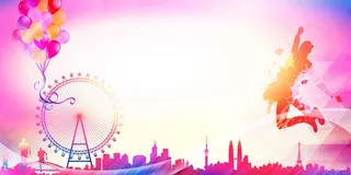 青春绽放舞台剧海报背景模板高清