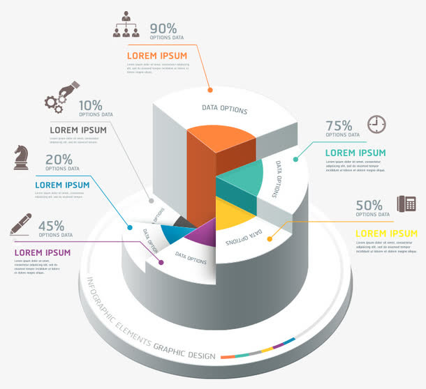 几何商业矢量免抠