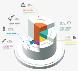 几何商业矢量免抠