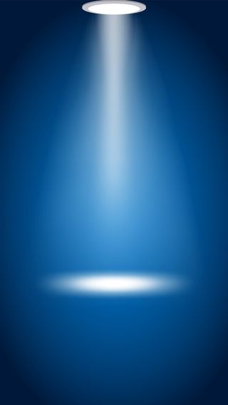 蓝色几何渐变梦幻舞台h5高清