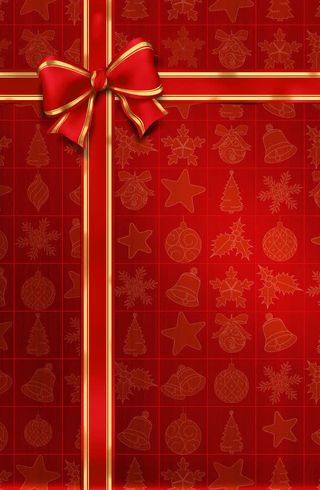 红色蝴蝶结免抠