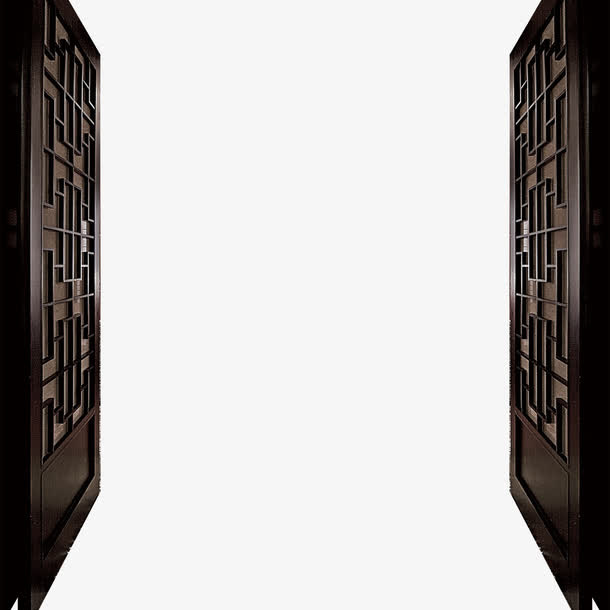 中国风窗户免抠
