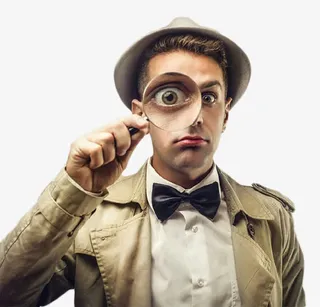 工作中的侦探免抠