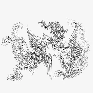 中国风纹样免抠