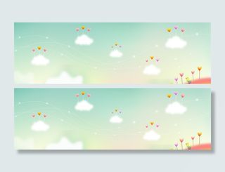 彩色卡通背景高清