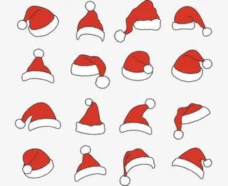 圣诞帽免抠