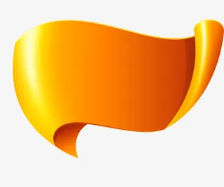 彩带横幅平面设计素材免抠