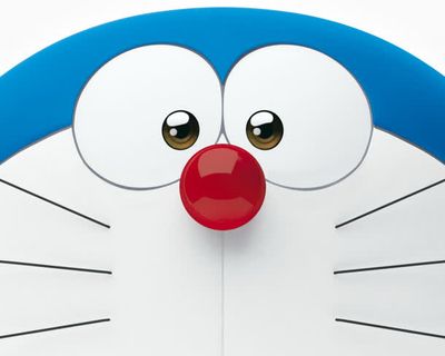 卡通蓝色动漫人物机器猫免抠背景卡通/手绘元素