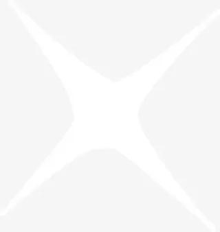 白色四角星免抠