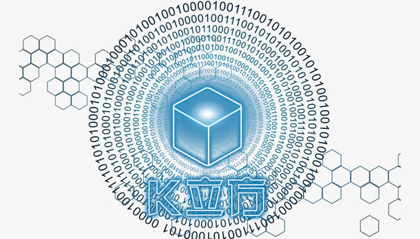 科技数字K立方免抠