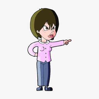 漫画 手指 插图免抠