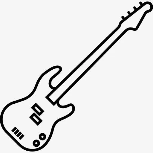 低音吉他图标免抠