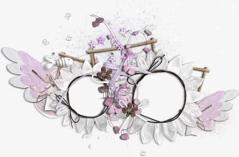 翅膀五角星发光漂浮免抠 翅膀五角星发光漂浮免抠