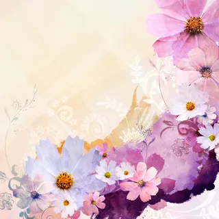 唯美浪漫梦幻画海洋海报背景素材高清