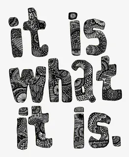 it is what it is免抠