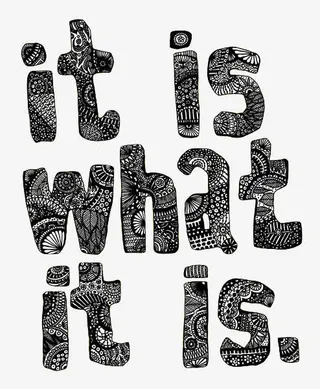 it is what it is免抠