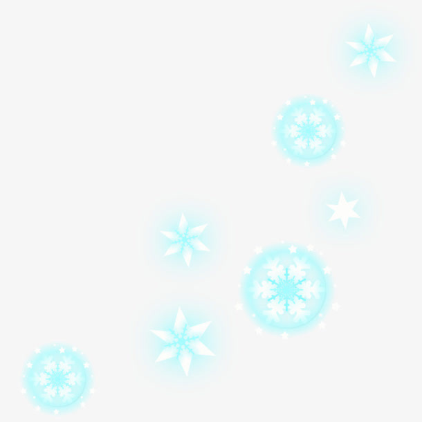 漂浮 雪花免抠漂浮花瓣元素