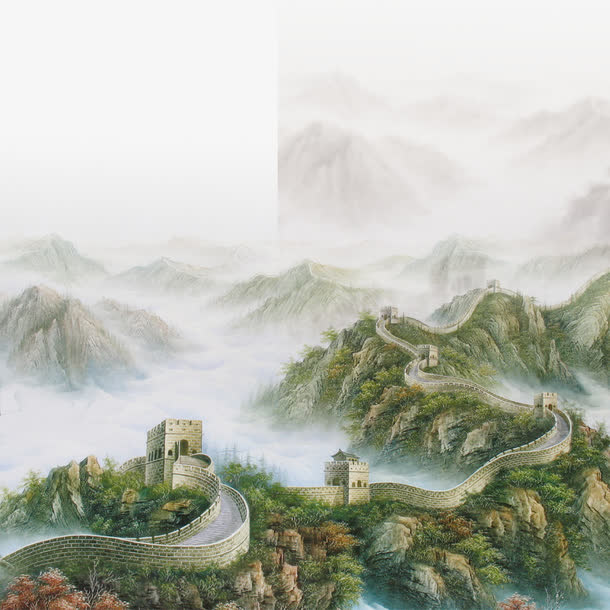 万里长城免抠