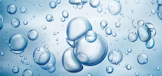 小清新水分子护肤背景高清