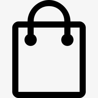 袋口袋店圣诞节和购物图标免抠