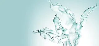 丝绸梦幻化妆品背景装饰高清