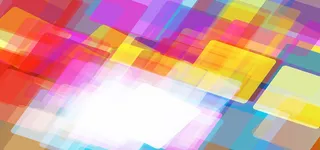 炫彩方形banner背景高清