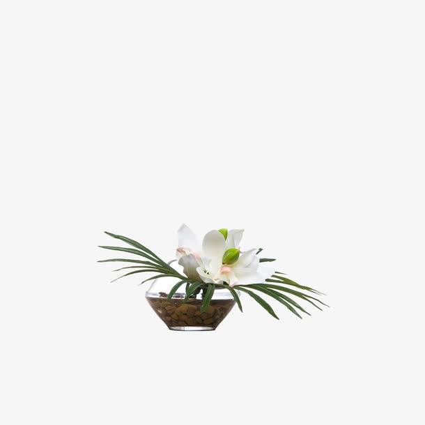 欧美流行插花 绿植物 鲜花软装免抠