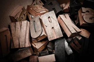 一堆字母立体背景