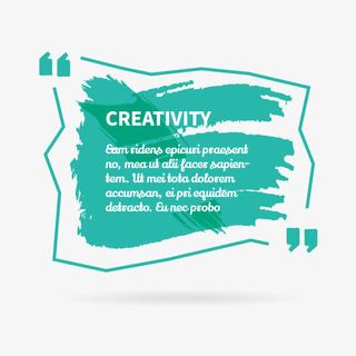 卡通装饰手绘文字标题框文本框海免抠