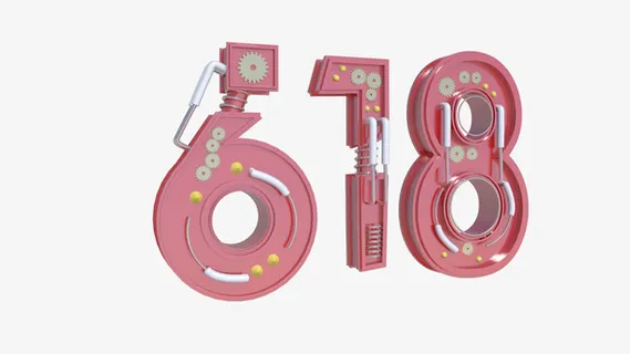 618电商节大促免抠