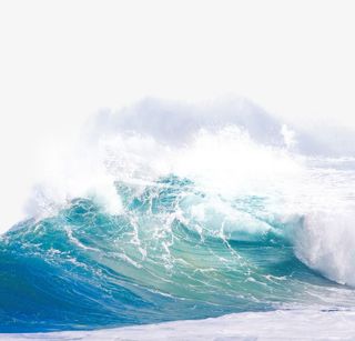 大海海洋浪花素材免抠图标元素