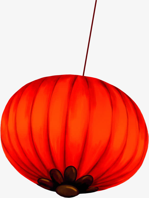 高清创意红色中国风的灯笼免抠