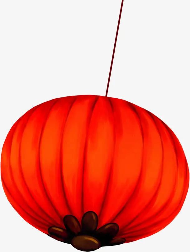 高清创意红色中国风的灯笼免抠