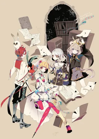 日式动漫流光溢彩免抠