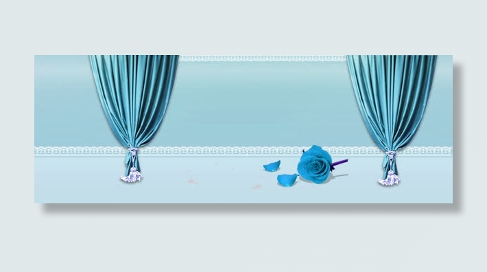 现代简约唯美banner创意海报设计